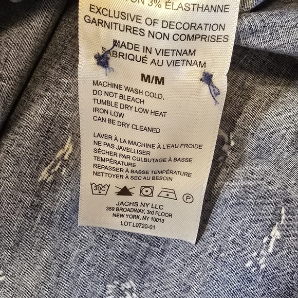 Jachs - Men's Short Sleeve Shirt1574491 Navy Surfer - Picture 5 of 13